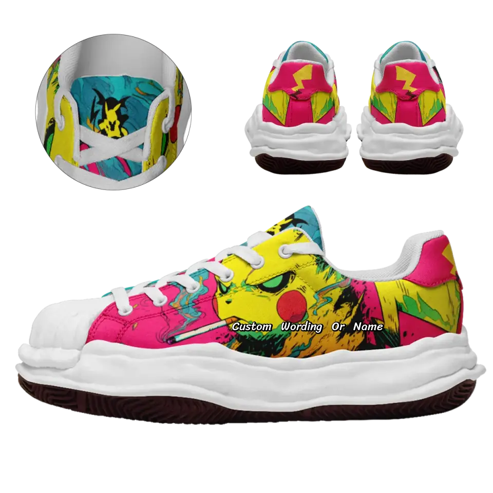 Customized Anime-Themed Pokemon XF Shoes with Black and White Soles,XF2211-23020162