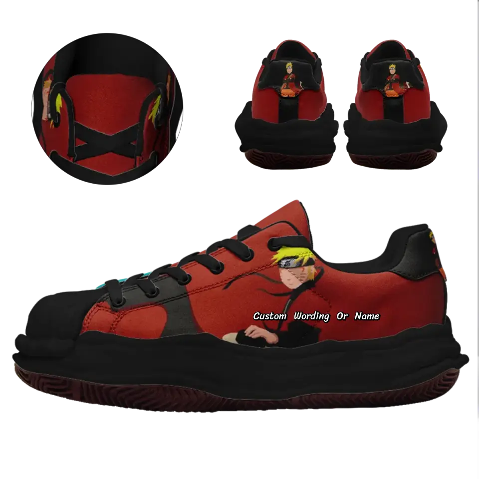 Custom Naruto XF-themed Shoes Explore the Anime Frontier Tailored for Young Anime Enthusiasts, Supportive of Personalized Name and Image Customization,XF2211-23020169